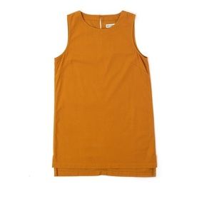Roamers Size S Beachwood Tank Dress in Dijon